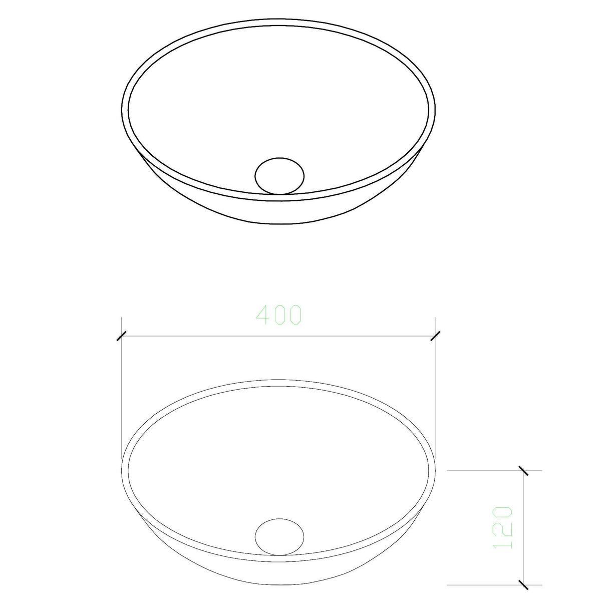 glasvilla Waschbecken Glas Aufsatzwaschbecken Glaswaschbecken Handwaschbecken Rund Waschschale