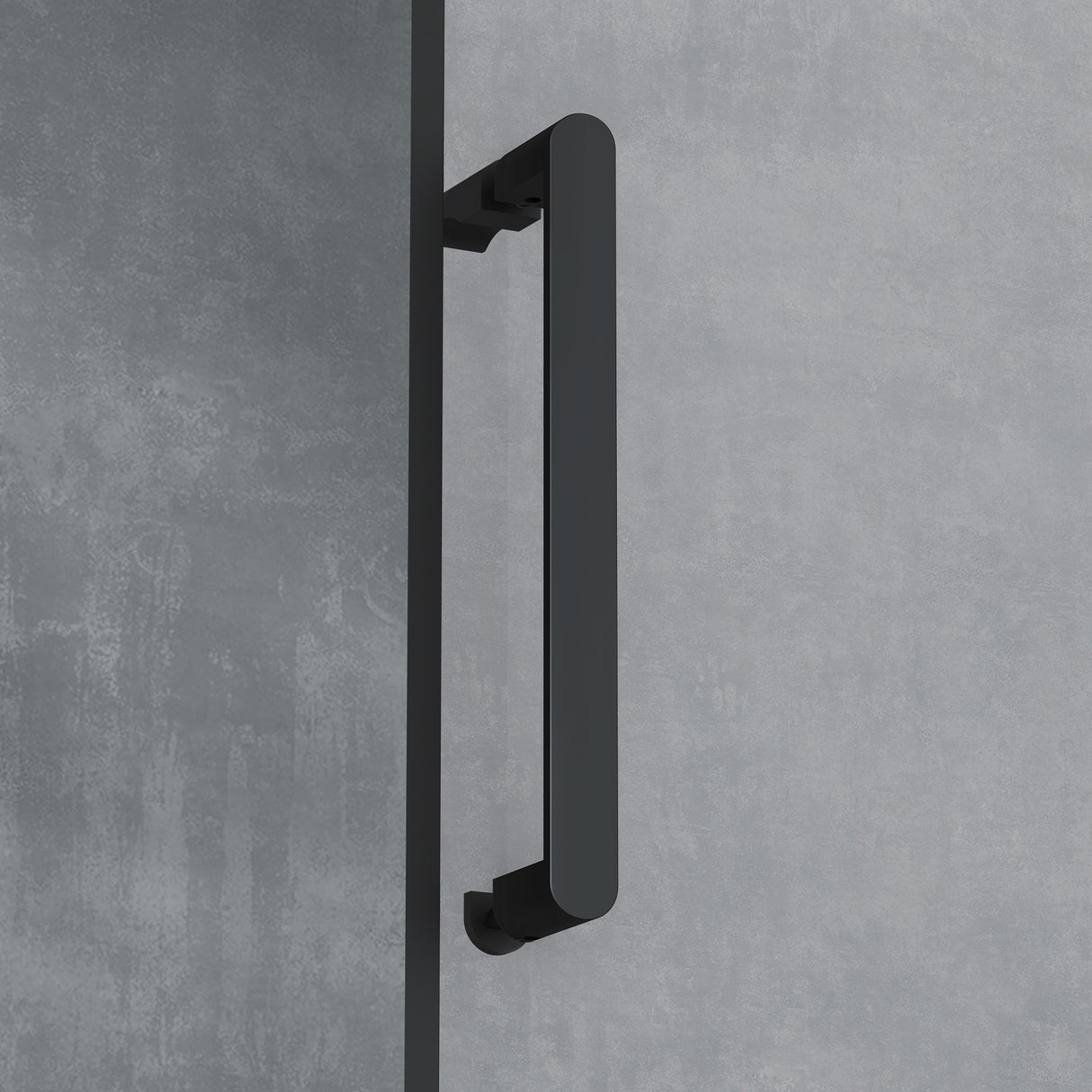 glasvilla Duschtür Nischentür dusche Duschabtrennung Duschkabine Klarglas 8mm ESG-Sicherheitsglas mit Nanobeschichtung Teramo19K Schwarz