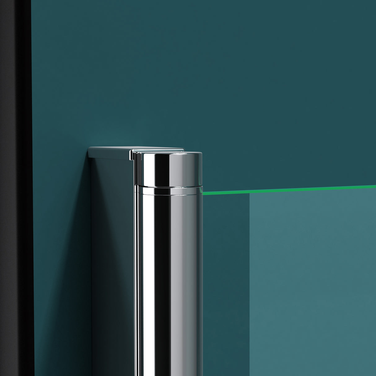 glasvilla Duschwand für Badewanne Badewannenwand Badewannenfaltwand 6mm Sicherheitsglas mit NANO-Versiegelung Badewannenaufsatz Badewannentrennwand Cortona116