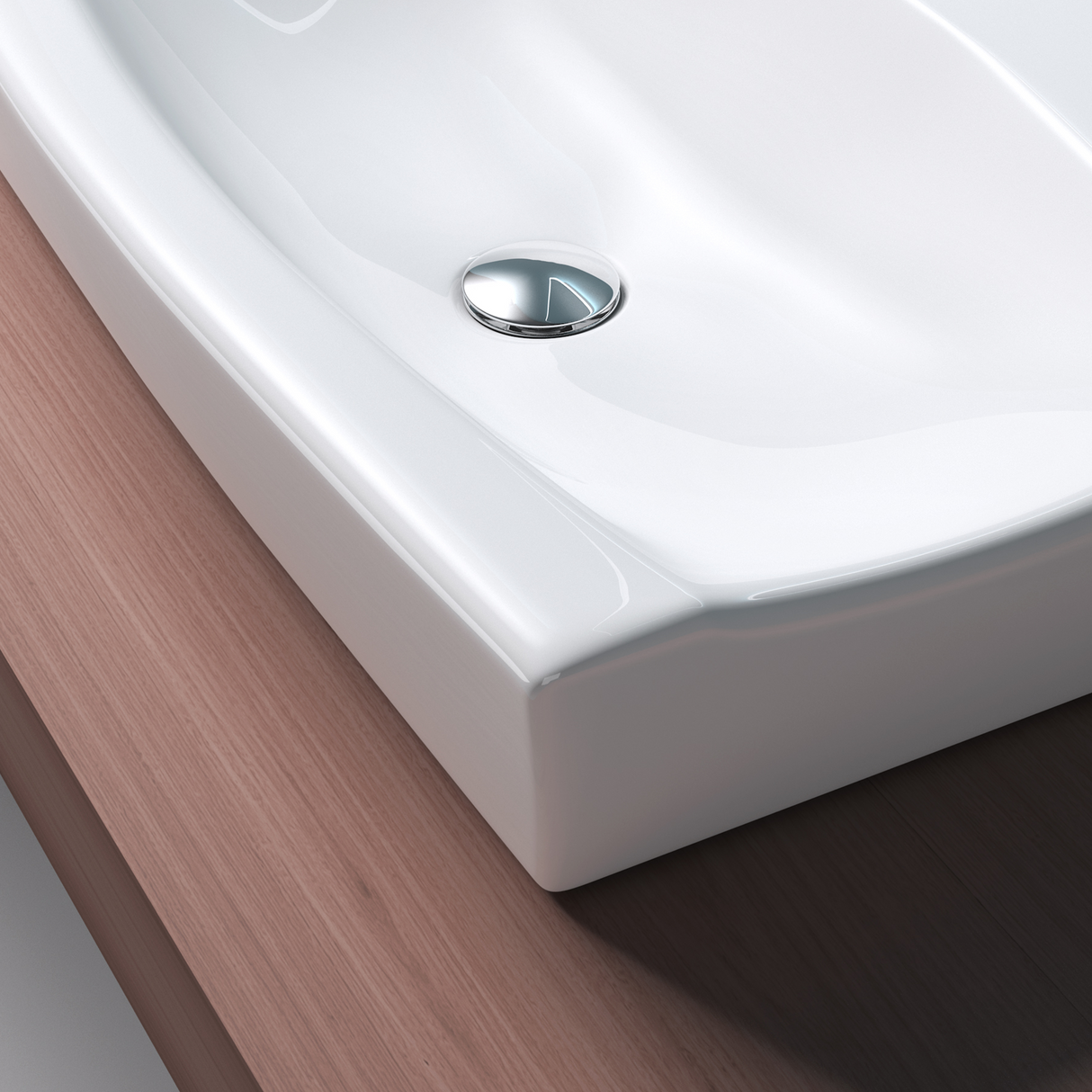 glasvilla Waschbecken Aufsatzwaschbecken,weiß Brüssel152B aus Keramik,mit Nano-Beschichtung