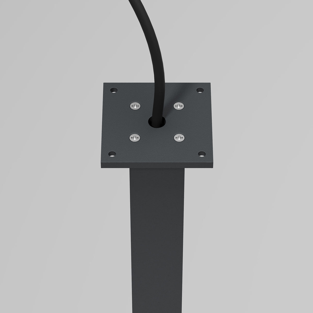 glasvilla Außenleuchte IP65 Wegeleuchte Außen | Pollerleuchte für Garten, 3000K Stehlampe Gartenlampe | Außenlampe Standleuchte 3W Deus Lumina