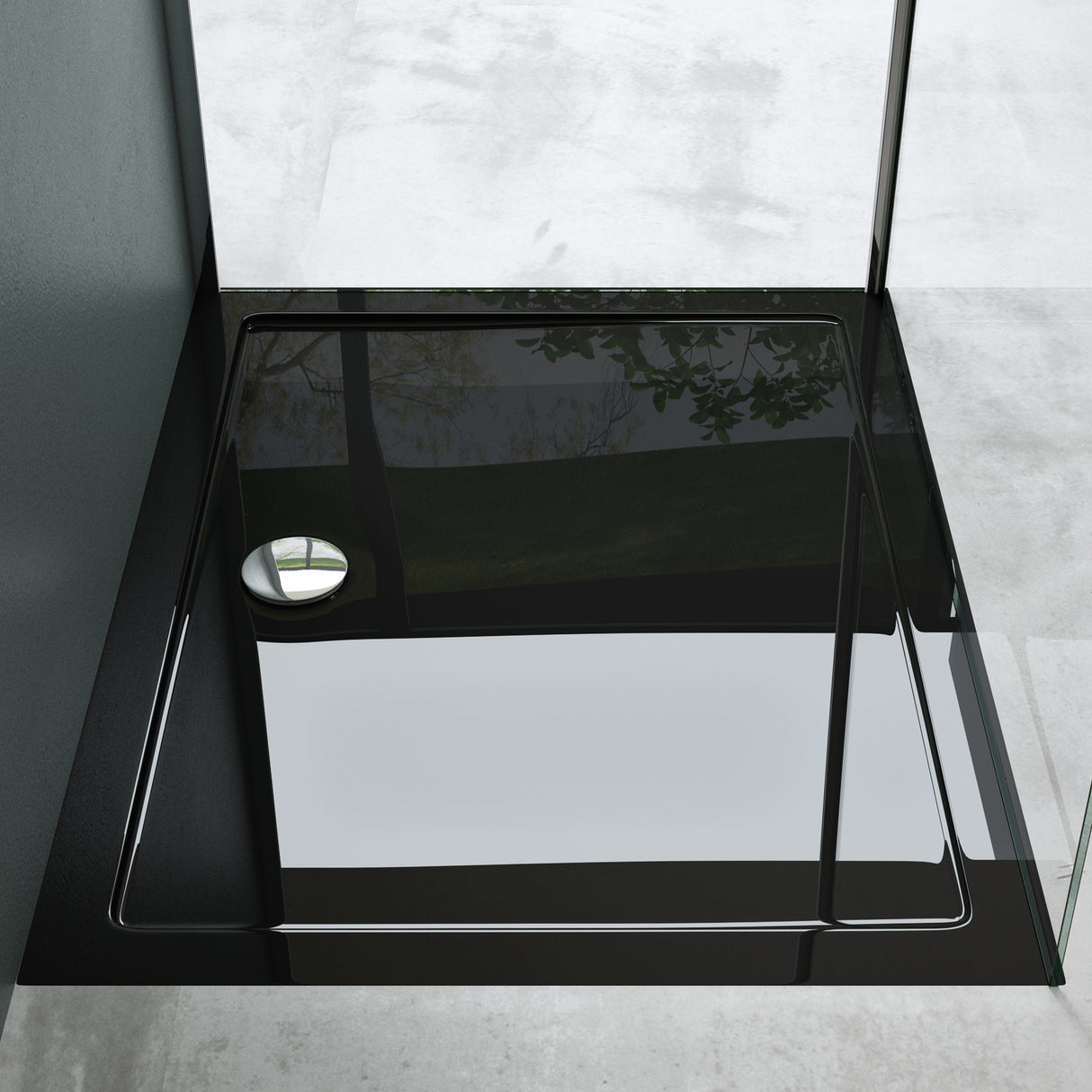 glasvilla Duschwanne Duschtasse aus hochwertigem Acryl Rechteckig 90-160cm Faro