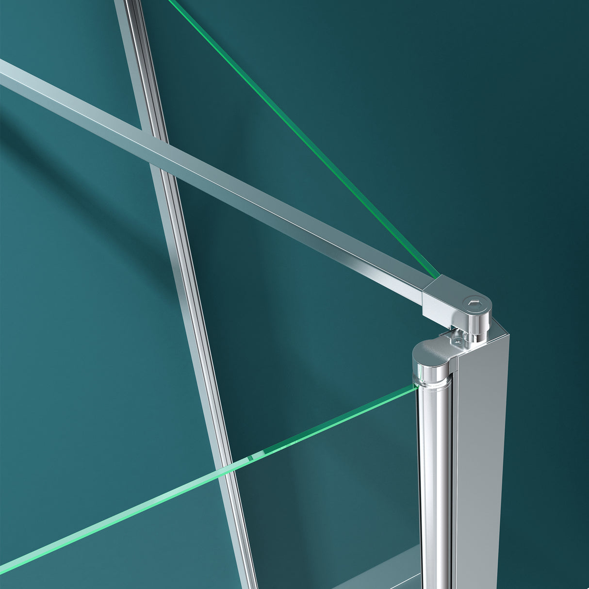 glasvilla Duschwand für Badewanne Badewannenwand Badewannenfaltwand 6mm Sicherheitsglas mit NANO-Versiegelung Badewannenaufsatz Badewannentrennwand Cortona116