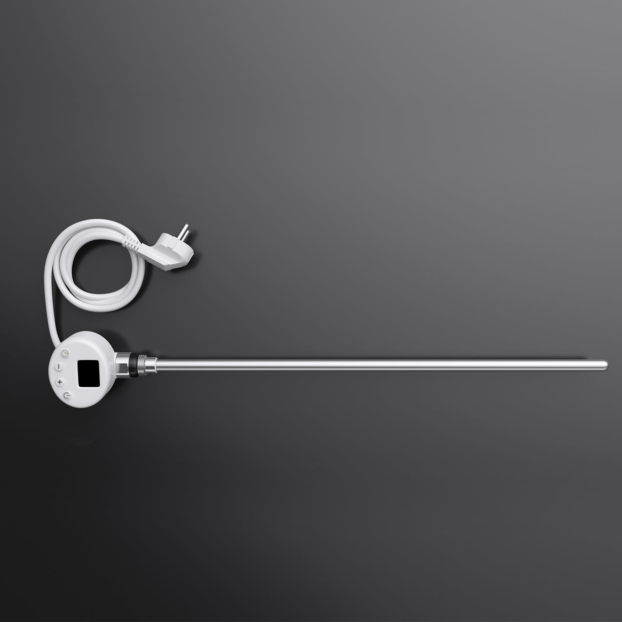 glasvilla Heizstab mit Thermostat Elektroheizstab mit LCD Bildschirm Heizpatrone aus Edelstahl Heizelement für Badheizkörper Heizungen Handtuchhalter