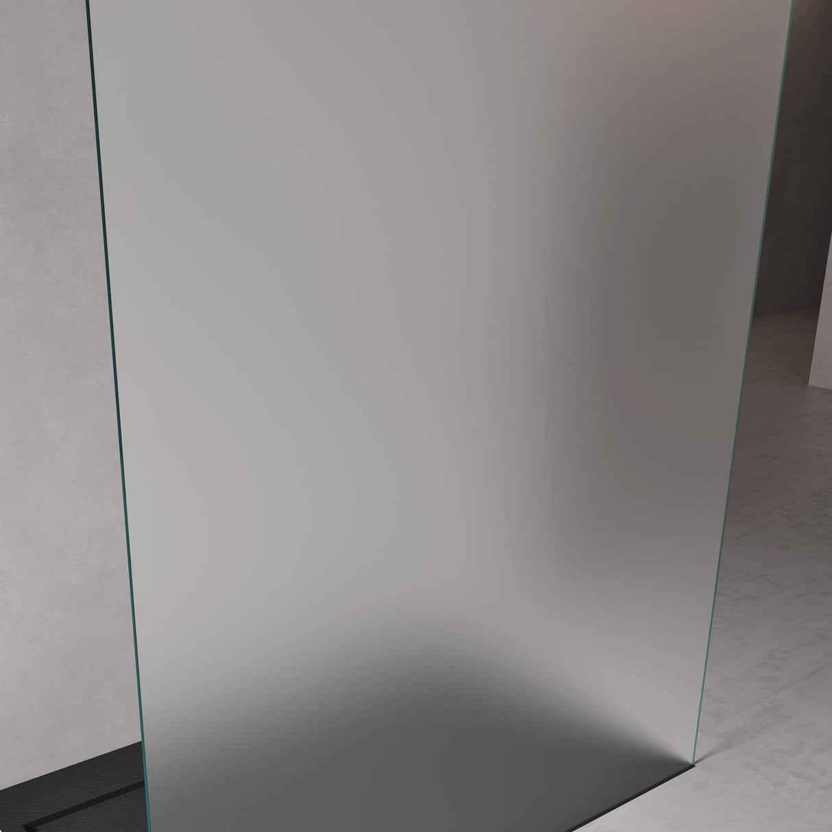 glasvilla Duschwand Duschabtrennung 2 Haltestange für Walk-In Dusche 10mm ESG-Sicherheitsglas mit Nanobeschichtung Rechteckiger Stabilisator Bremen02+2