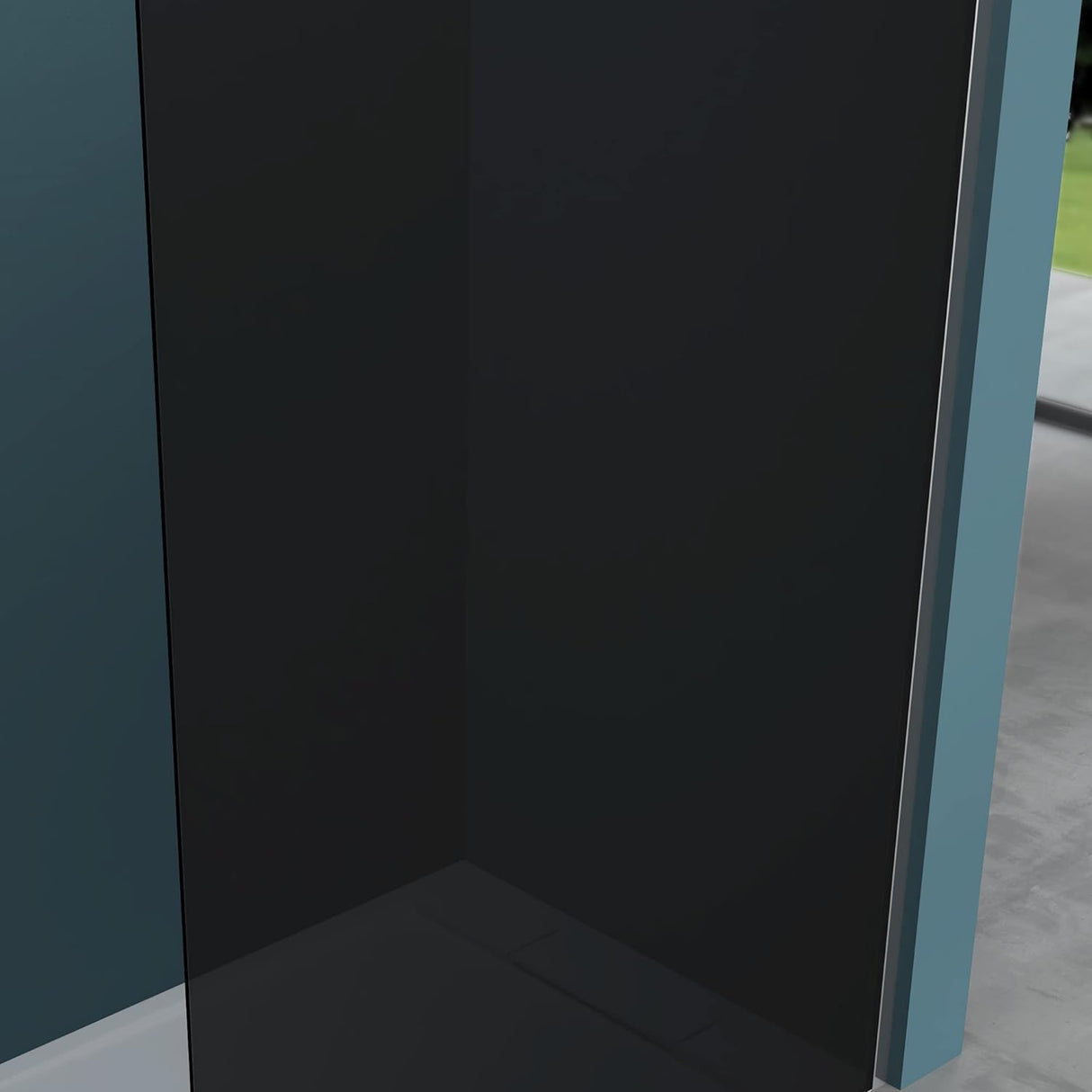 glasvilla Duschwand für Dusche Duschabtrennung Walk-In ESG-Sicherheitsglas 10mm NANO Glas BRAM1 & BRAM3 Bremen2VG