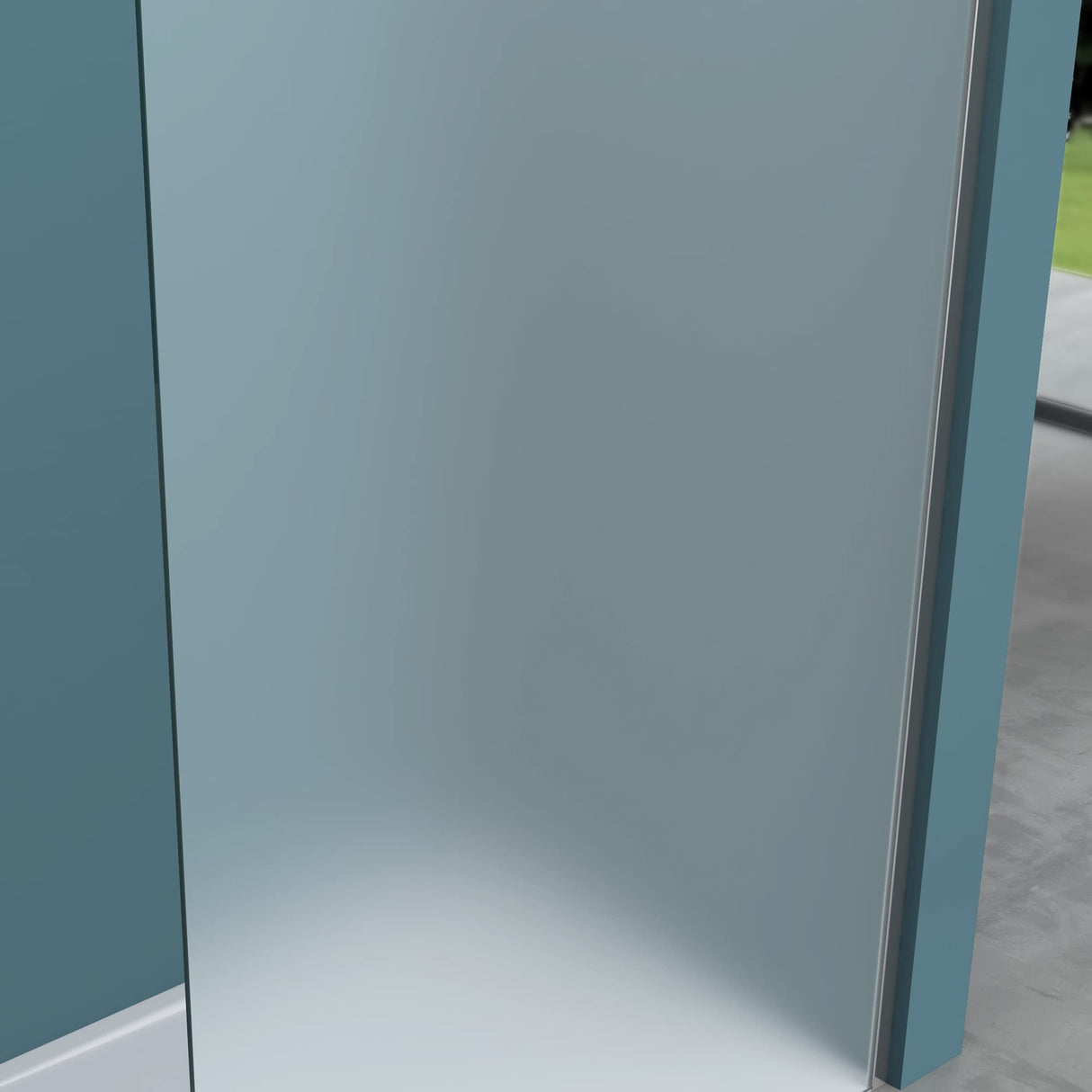 glasvilla Duschwand für Dusche Duschabtrennung Walk-In Dusche ESG-Sicherheitsglas 8mm NANO Glas BRAM1 & BRAM3 Bremen1VS