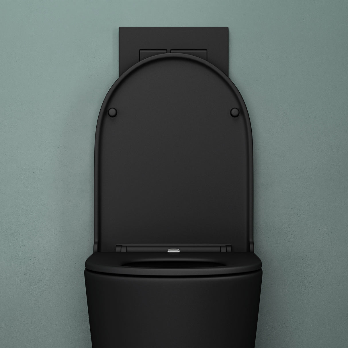 glasvilla Spülrandlos Wand WC Hänge WC Spülrandloses Toilette Softclose WC-Sitz Aachen108