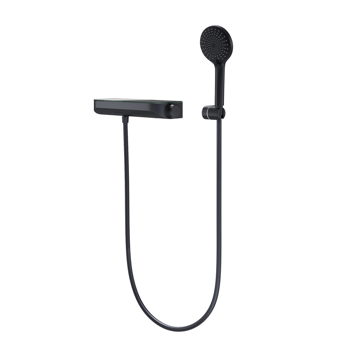 glasvilla Thermostat Badewannenarmatur mit Handbrause Wannenarmatur Wannenthermostat 4 Strahlarten Wandarmatur für Badewanne aus Messing inkl. Brauseschlauch Duschsystem8