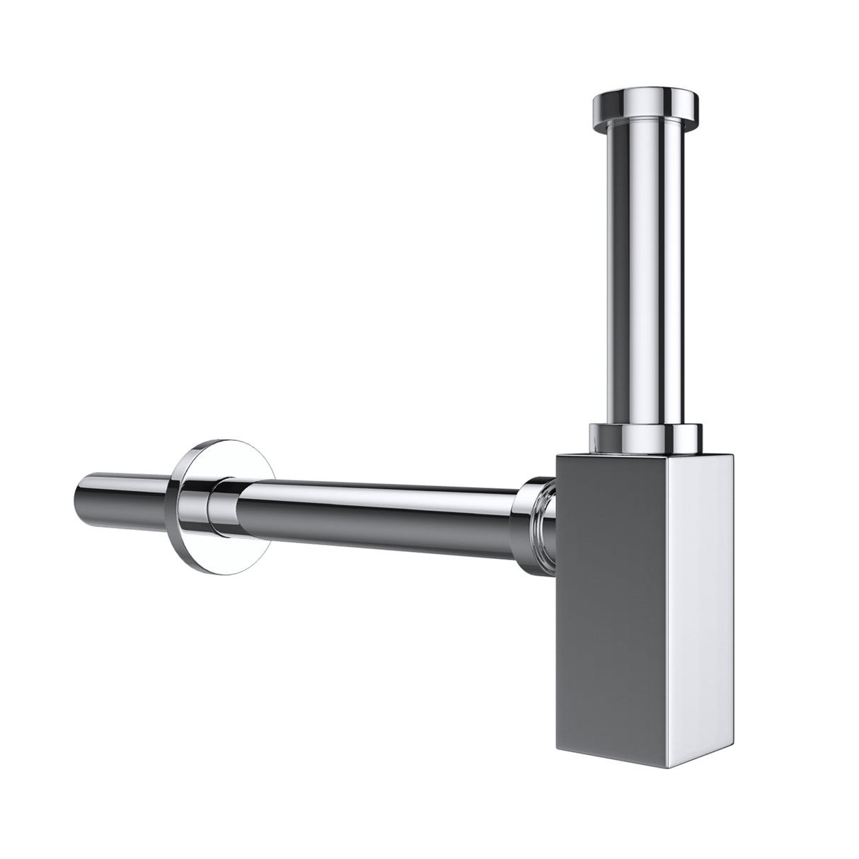 glasvilla Ablaufgarnitur für Waschbecken und Waschtisch Geruchsverschluss, Material: Messing, Anschlussgewinde