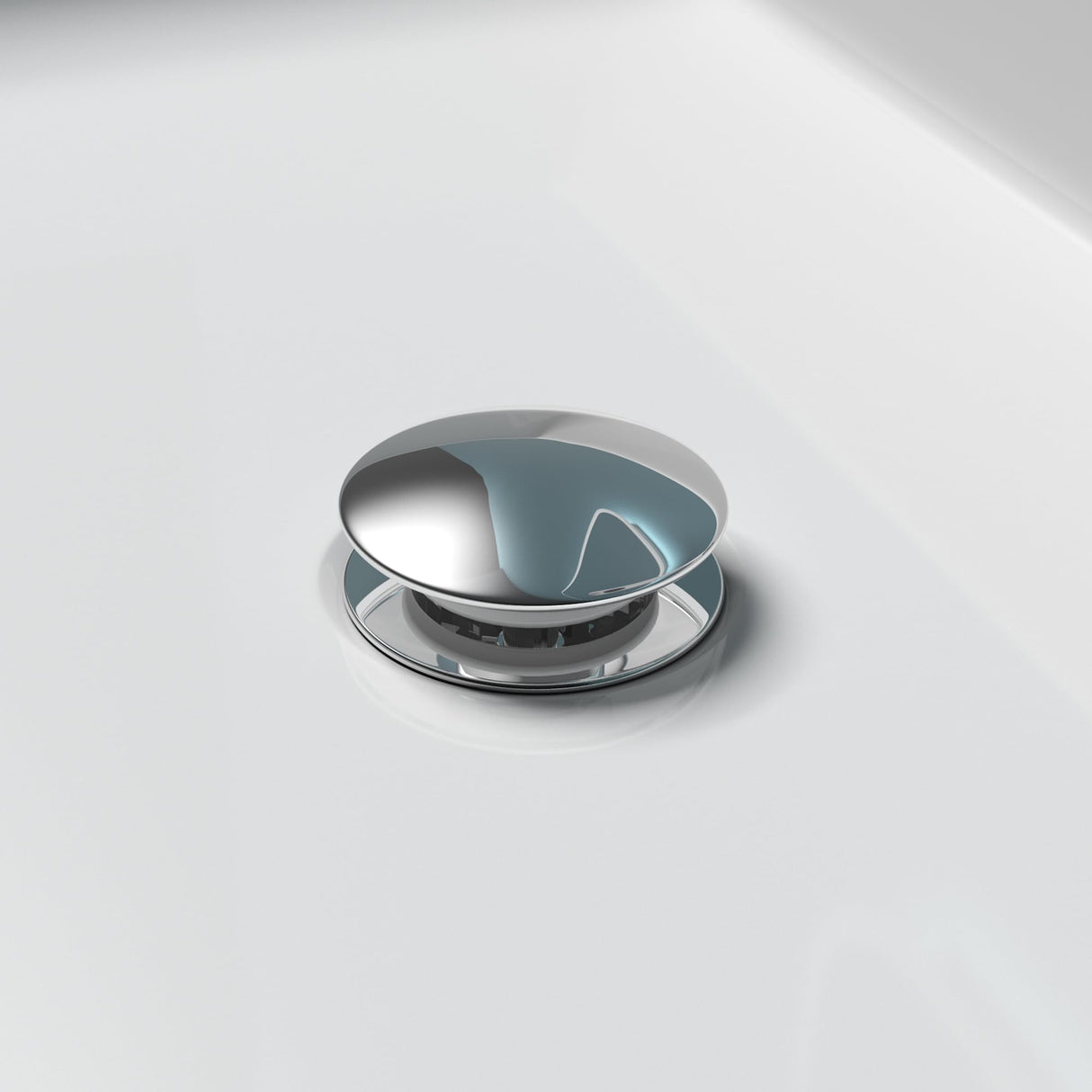 glasvilla Ablaufgarnitur Waschbeckenstöpsel | Waschtisch Stöpsel für alle DIN-Waschbecken