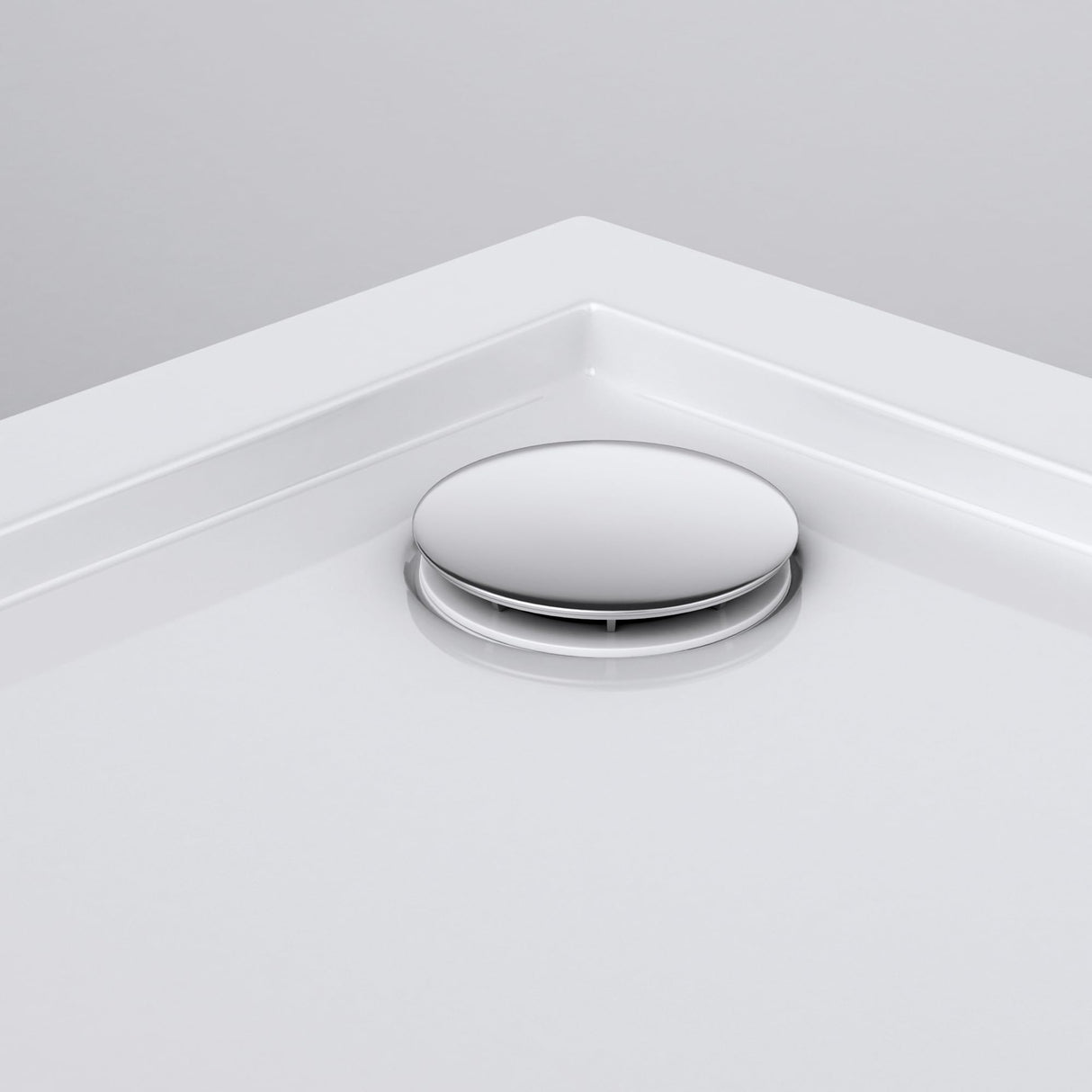 glasvilla Dusche Ablaufgarnitur für Duschwanne Duschtasse Abfluss Ablauf Siphon