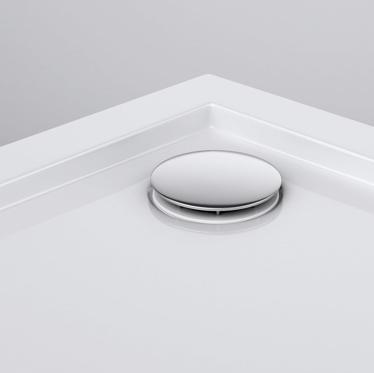 glasvilla Dusche Ablaufgarnitur für Duschwanne Duschtasse Abfluss Ablauf Siphon