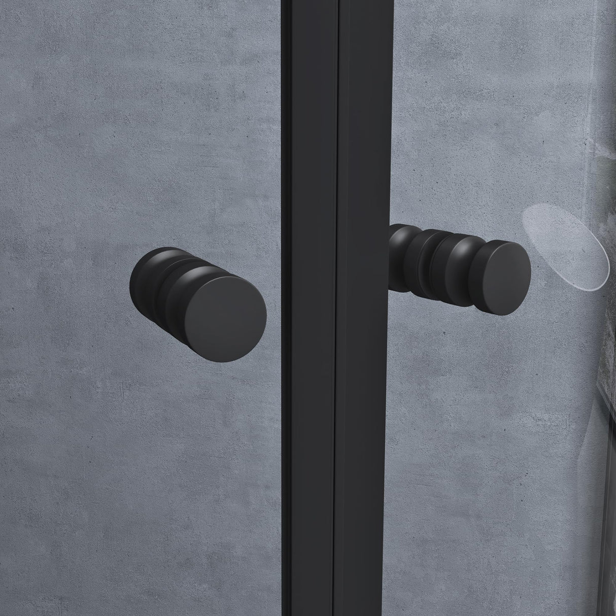 glasvilla Duschkabine viertelkreis Dusche Duschabtrennung mit 2 Schiebetüren ESG-Sicherheitsglas Nano-Beschichtung Ravenna32K