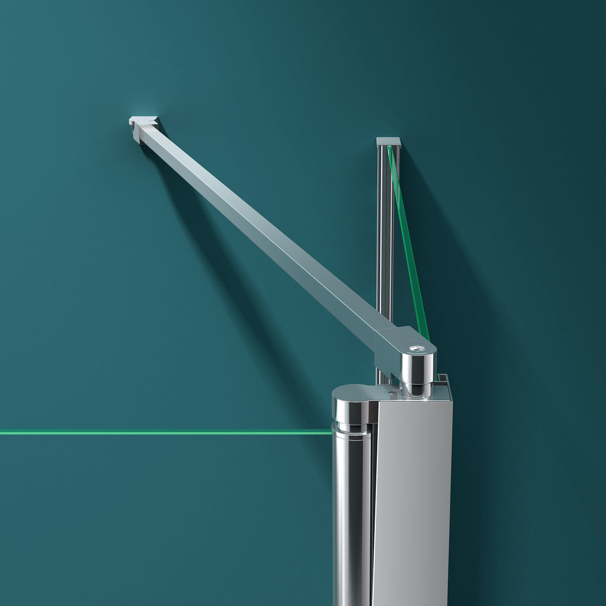 glasvilla Duschwand für Badewanne Badewannenwand Badewannenfaltwand 6mm Sicherheitsglas mit NANO-Versiegelung Badewannenaufsatz Badewannentrennwand Cortona116