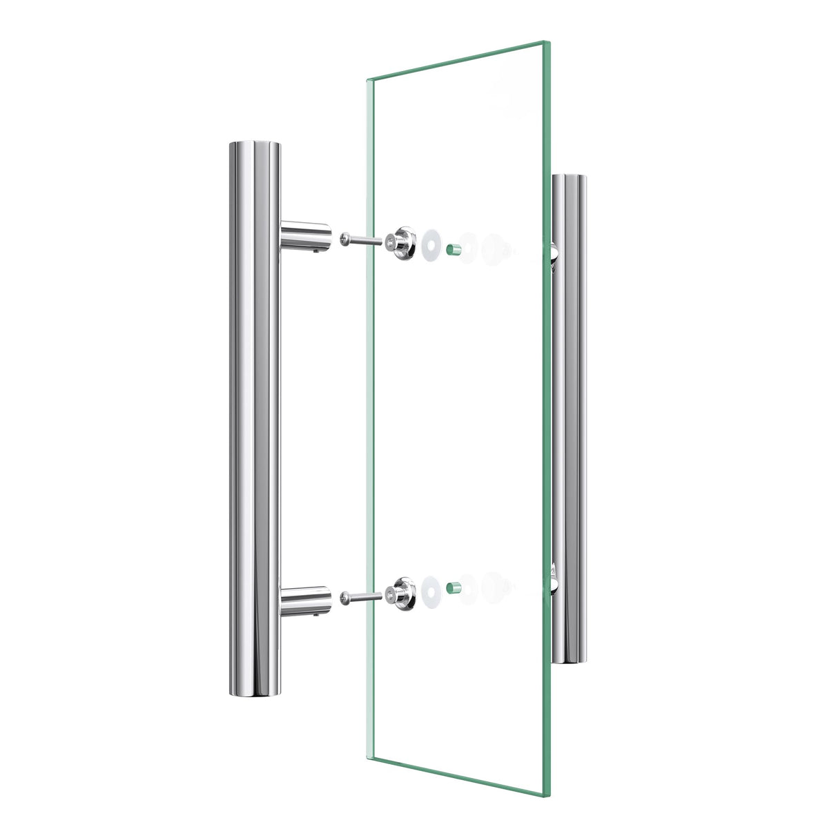 glasvilla Türgriff Zimmertürknopf Duschtürgriff Stangengriff Glastürgriffe Stoßgriff