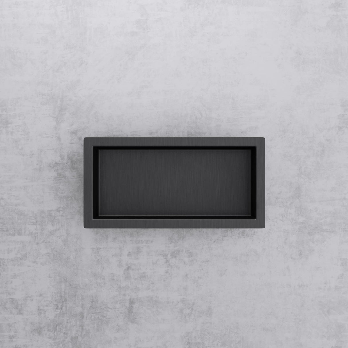 glasvilla Duschnische Bad Wandnische befliesbar aus Edelstahl Duschregal einfache Montage