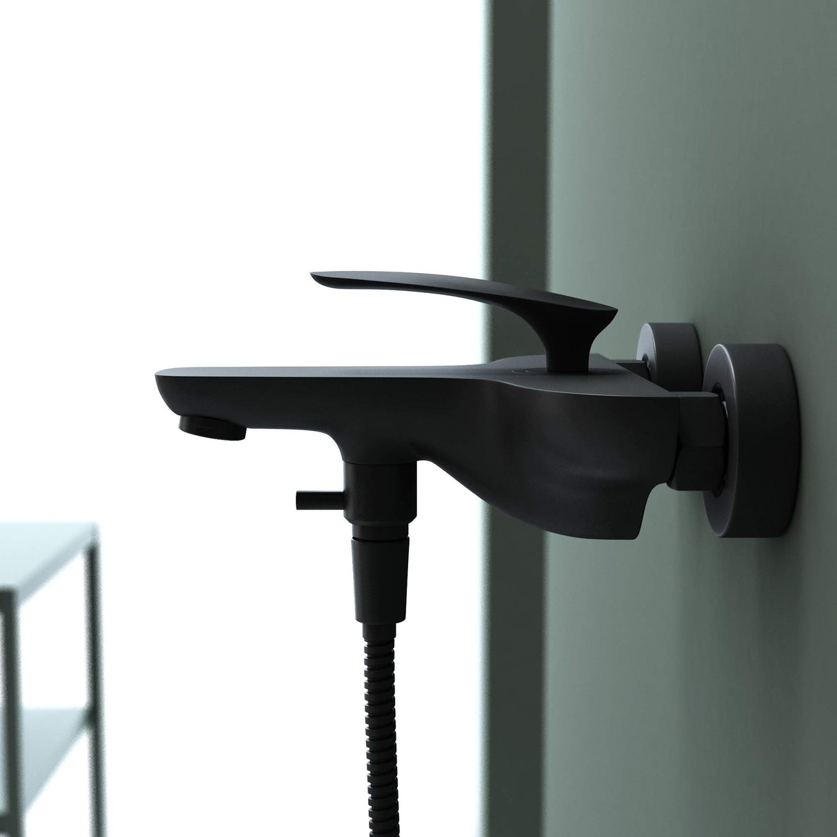 glasvilla Duschsystem Handbrause & Einhebelmischer inkl. 3-Strahlarten