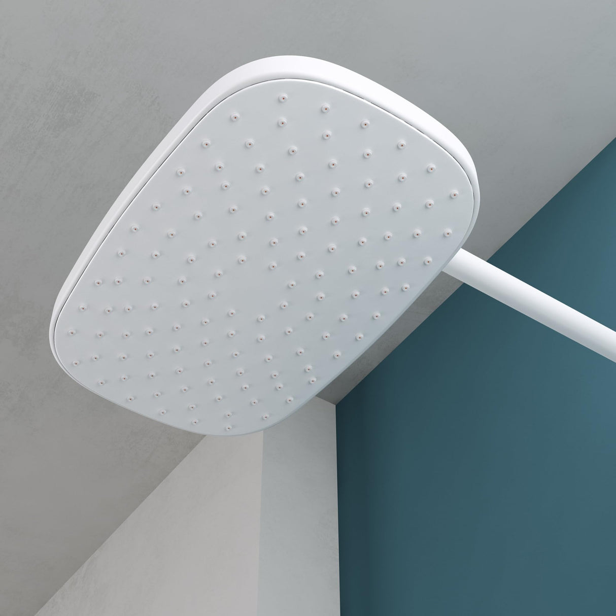 glasvilla Duschsystem mit Hand- und Kopfbrause Regendusche Duscharmatur mit Wandhalterungs-Set