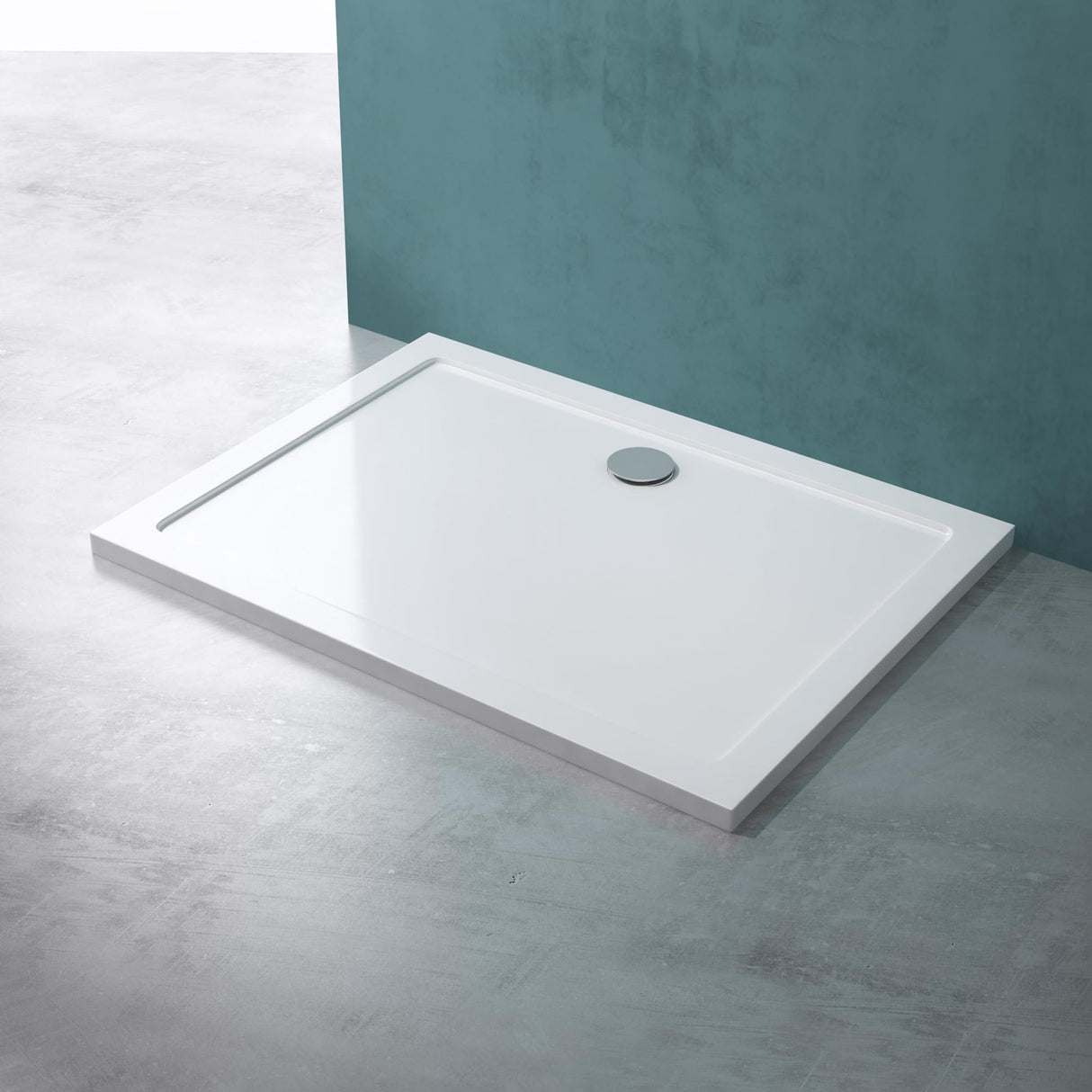 glasvilla Duschkabine Chrom und Schwarz Duschabtrennung mit Drehtür Hebe-Senk-Mechanismus 8mm ESG-Sicherheitsglas Nano-Beschichtung Ravenna66K