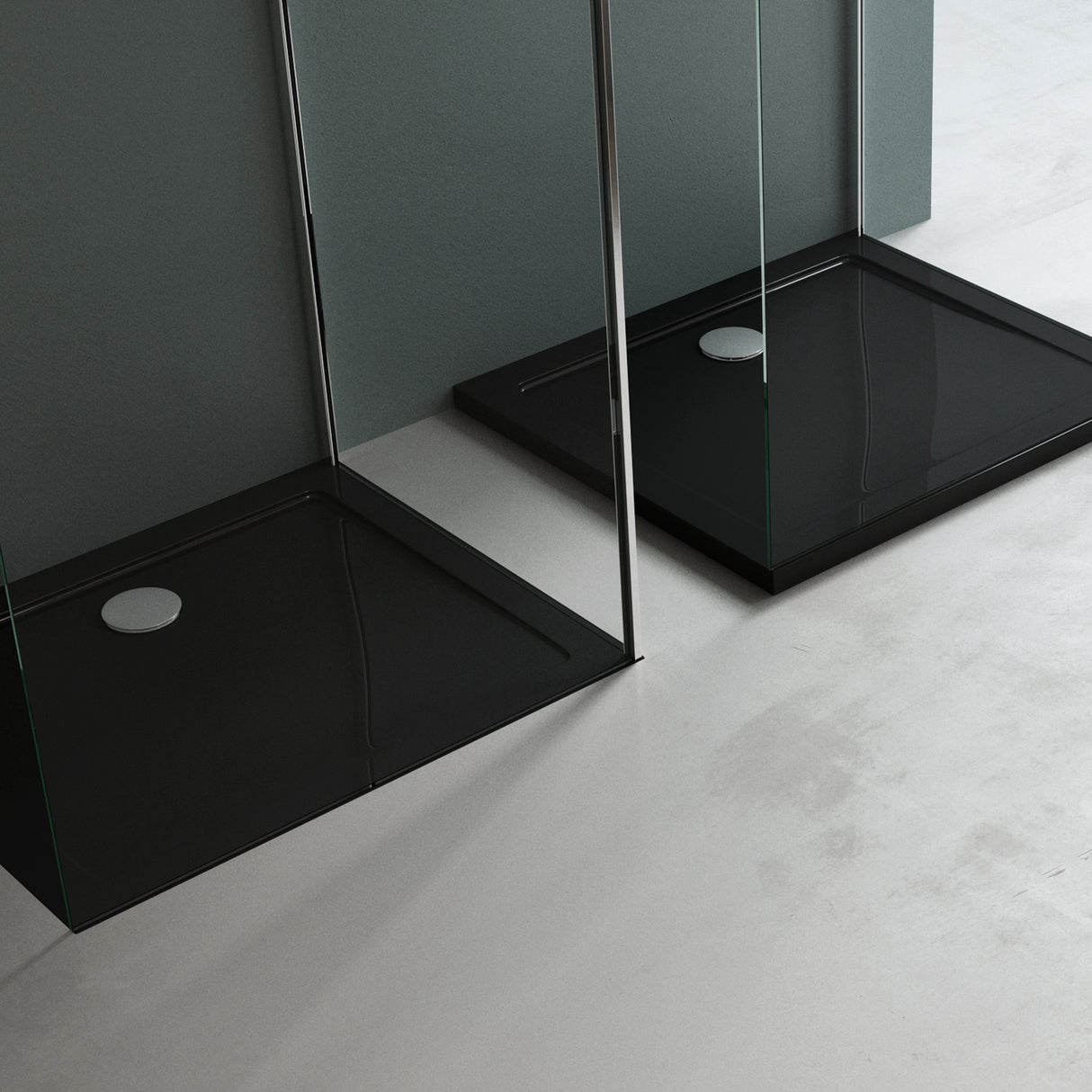 glasvilla Duschwanne Duschtasse aus hochwertigem Acryl Rechteckig 90-160cm Faro