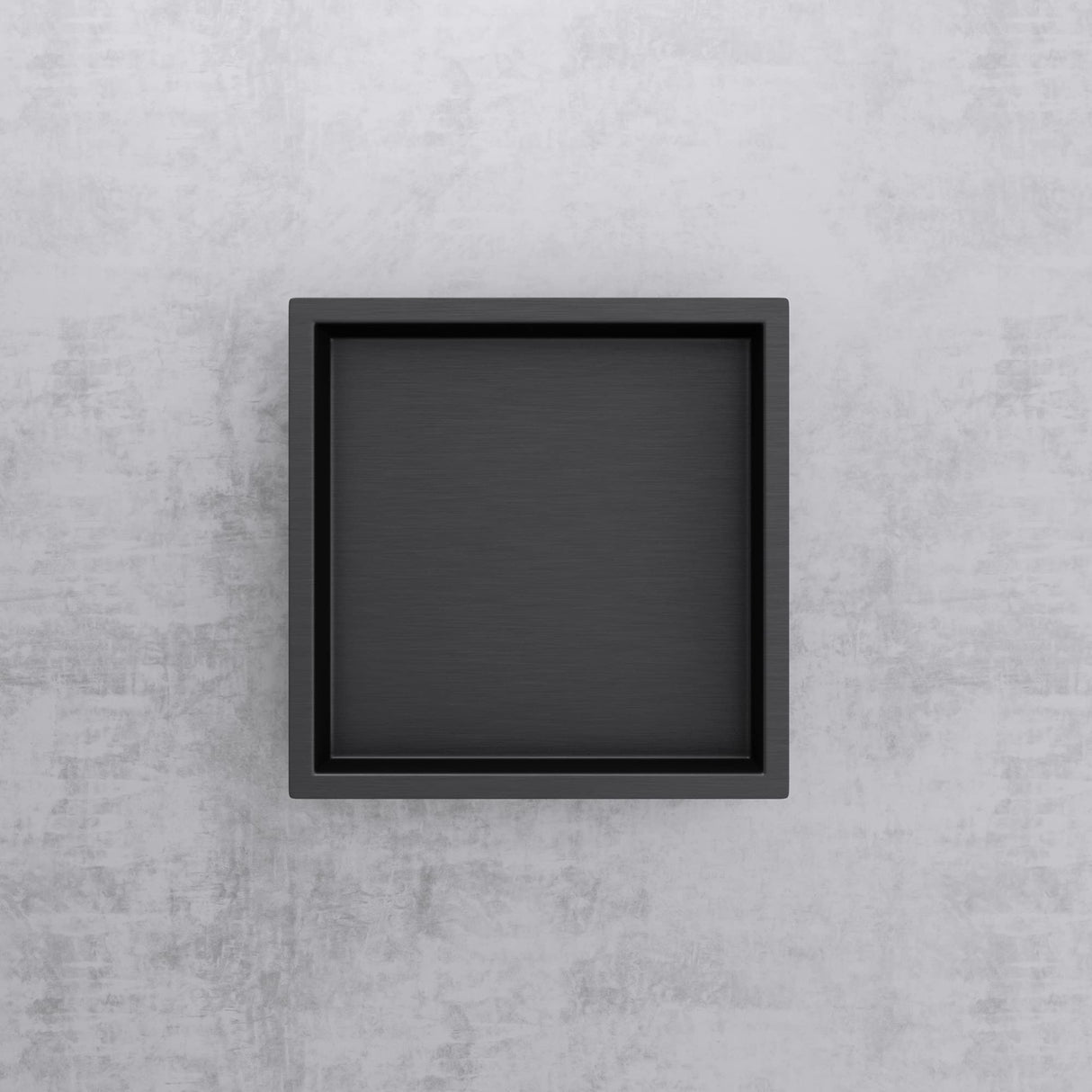 glasvilla Duschnische Bad Wandnische befliesbar aus Edelstahl Duschregal einfache Montage