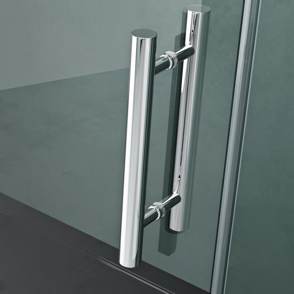 glasvilla Türgriff Zimmertürknopf Duschtürgriff Stangengriff Glastürgriffe Stoßgriff