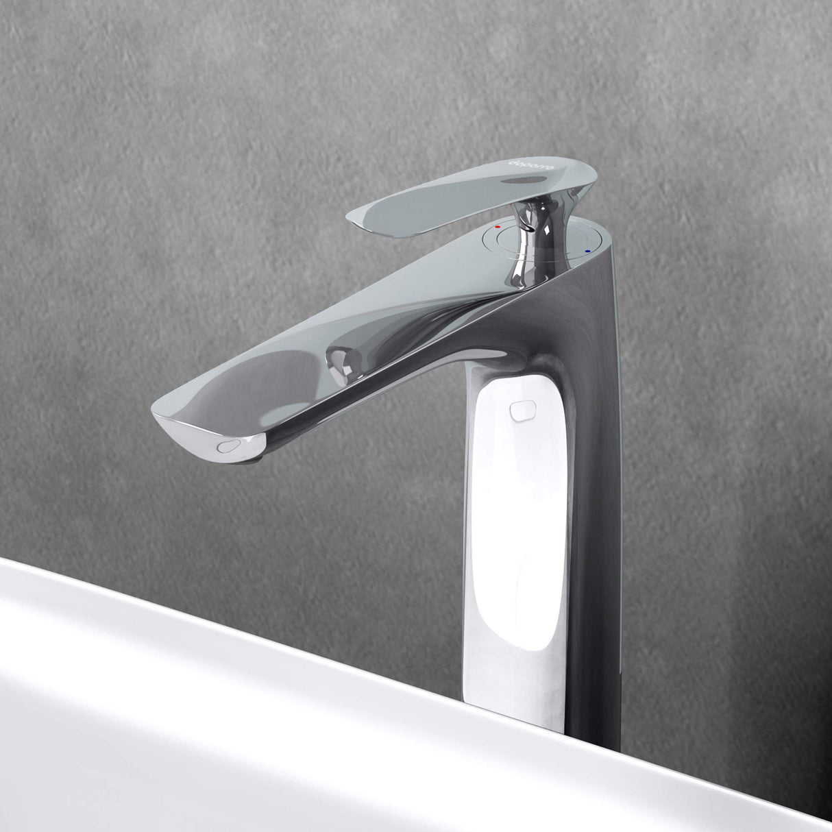 glasvilla Armatur Wasserhahn Bad Waschbeckenarmatur Badinstallationen Einhebelmischer WAM-7201