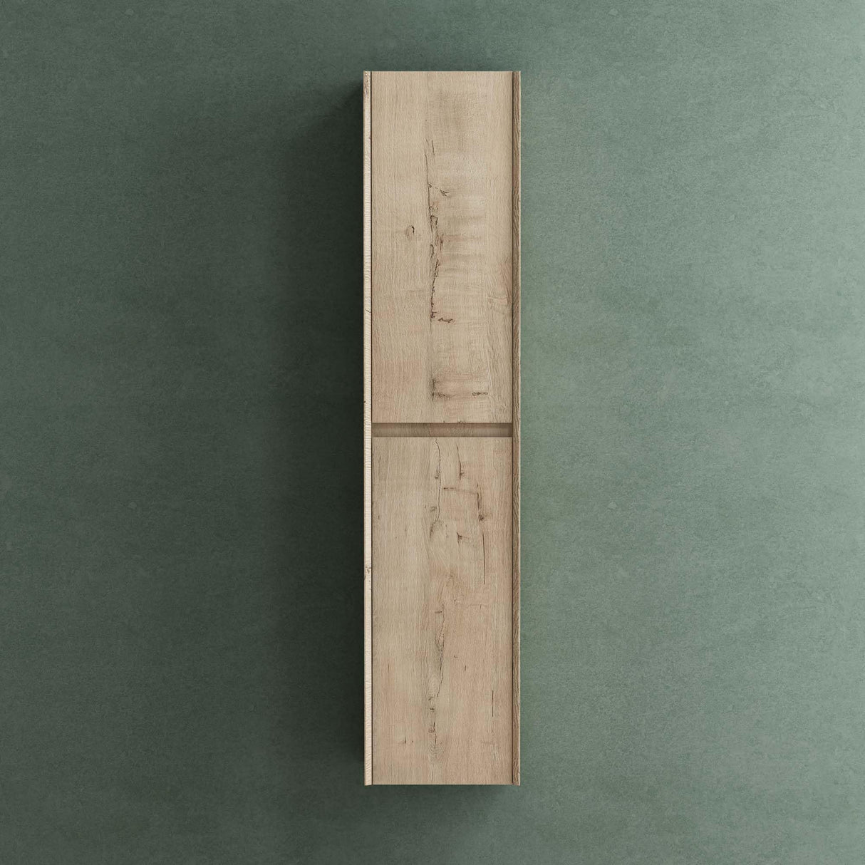 glasvilla Hochschrank Allzweckschrank Badschrank Badezimmerschrank mit 2 Türen und 6 Fächern Badregal für mehrere Funktionen BTH: 35x30x160 cm Rimo