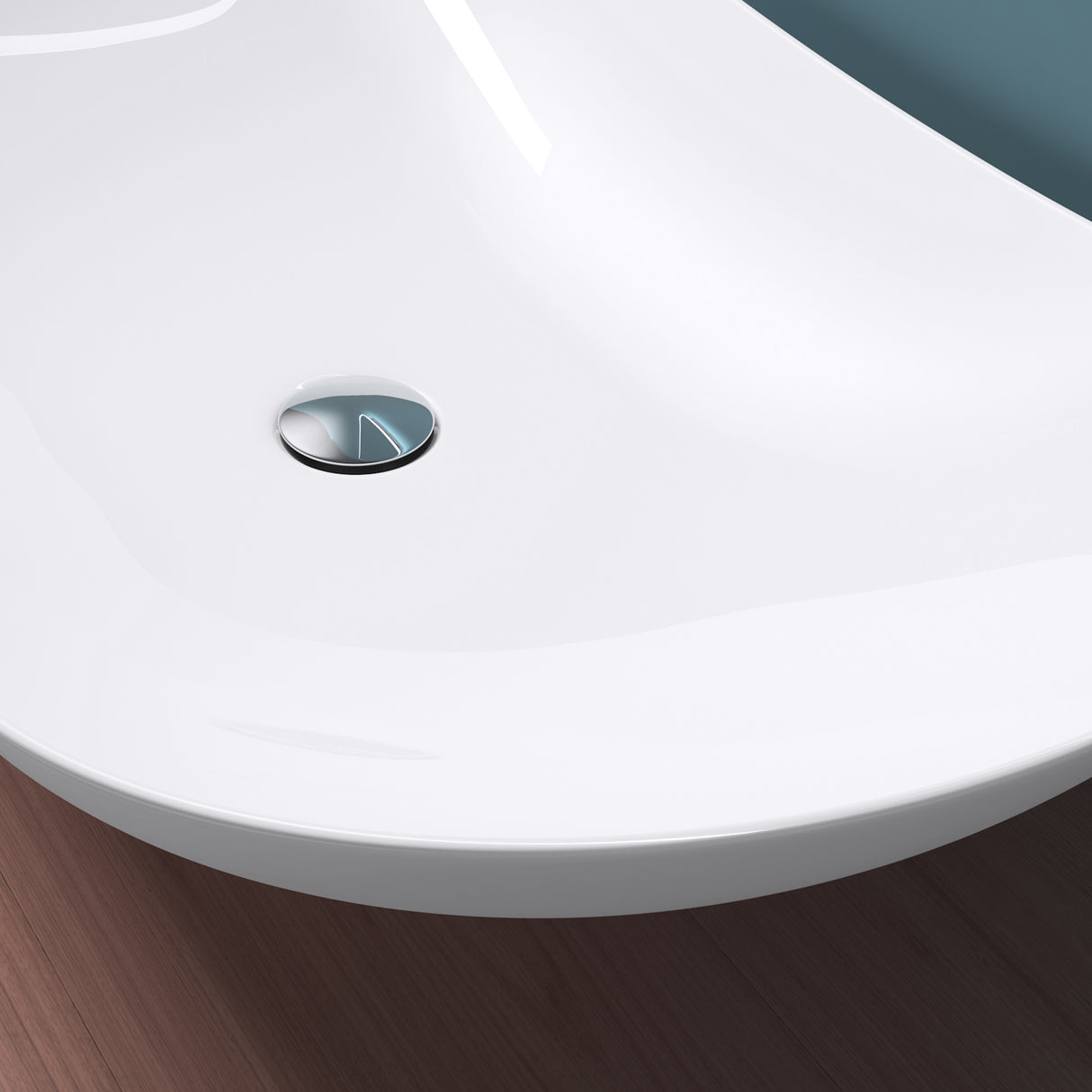 glasvilla Waschbecken Aufsatzwaschbecken Waschschale aus Keramik inkl. Nano-Versiegelung Brüssel858