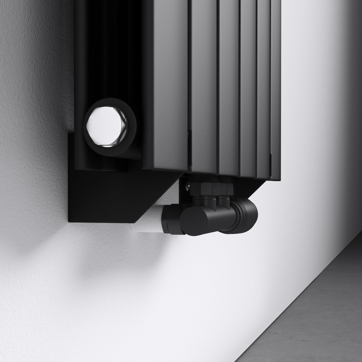 glasvilla Badheizkörper flach Mittelanschluss und Seitenanschluss Paneelheizkörper Badheizung Einlagig aus Stahl FV