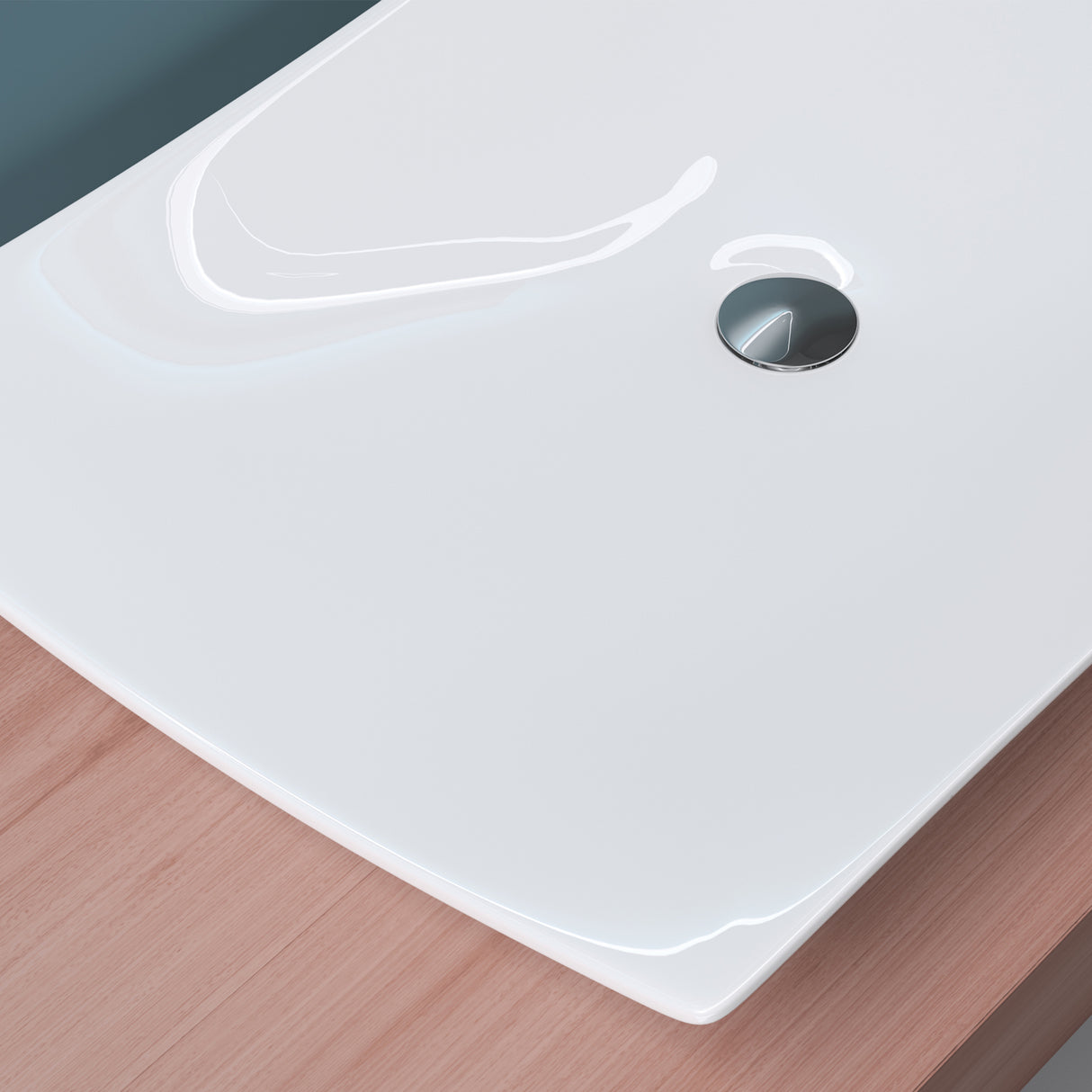 glasvilla Waschbecken Aufsatzwaschbecken, Keramik,weiß mit Nano-Beschichtung Brüssel5096