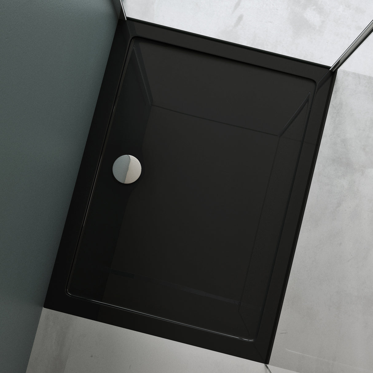 glasvilla Duschwanne Duschtasse aus hochwertigem Acryl Rechteckig 90-160cm Faro