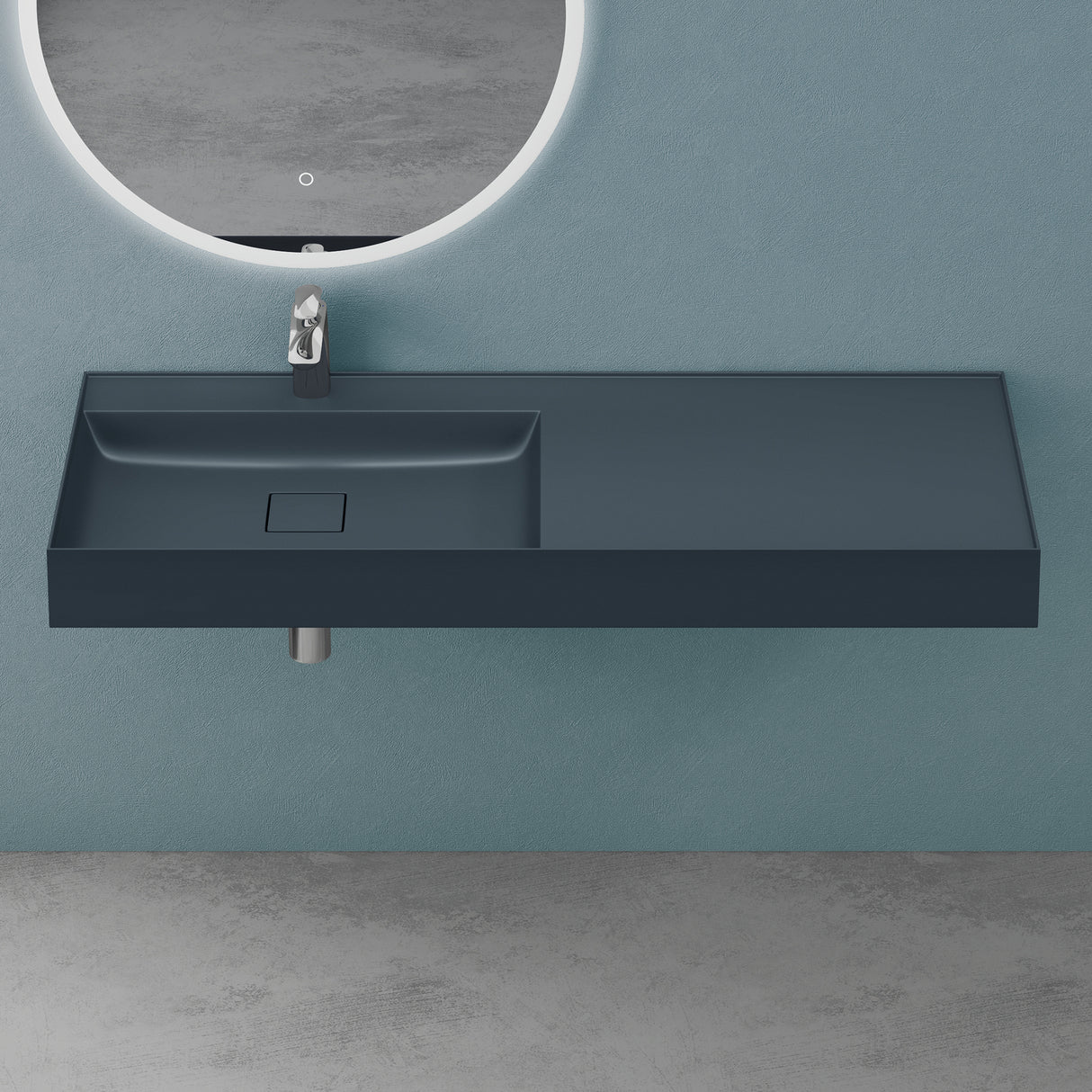 Lavabo Glasvilla Col630 Mineralguss de lujo con diseño moderno