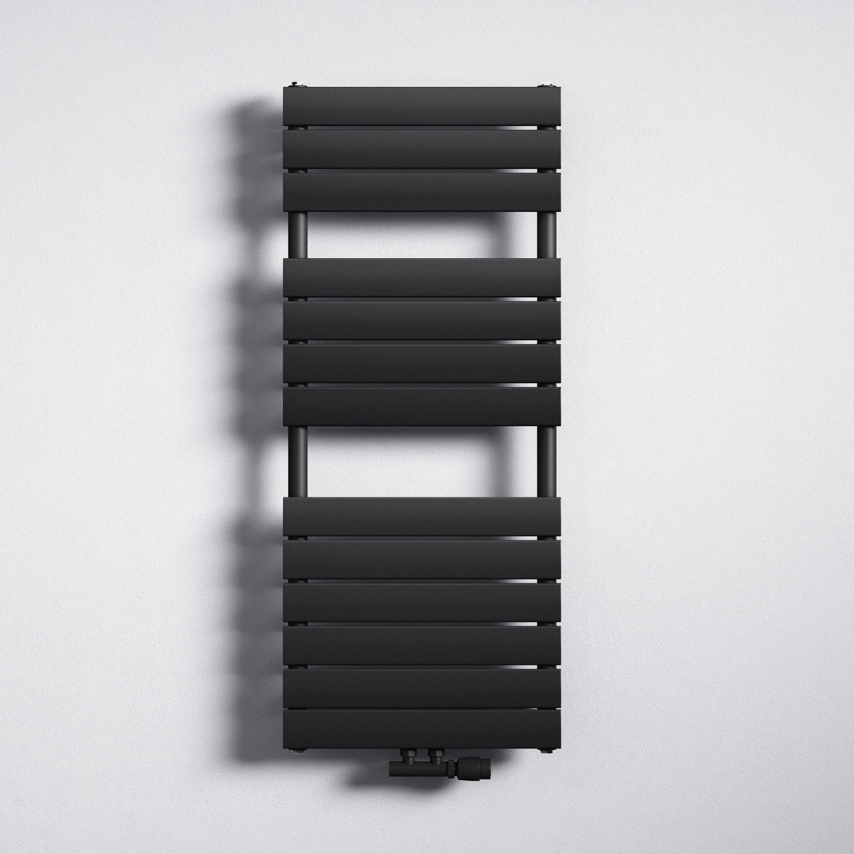 glasvilla Badheizkörper flach Seitenanschluss & Mittelanschluss Paneelheizkörper Horizontal Handtuchwärmer Badheizung FH