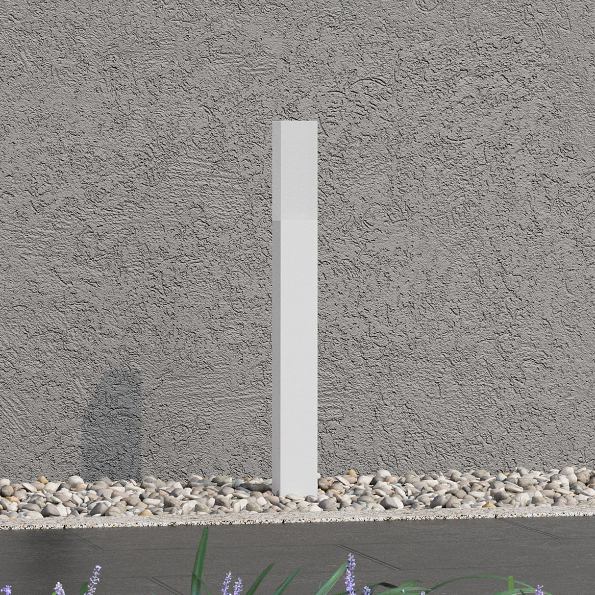 glasvilla Außenleuchte IP65 Wegeleuchte Außen | Pollerleuchte für Garten, 3000K Stehlampe Gartenlampe | Außenlampe Standleuchte 3W Deus Lumina