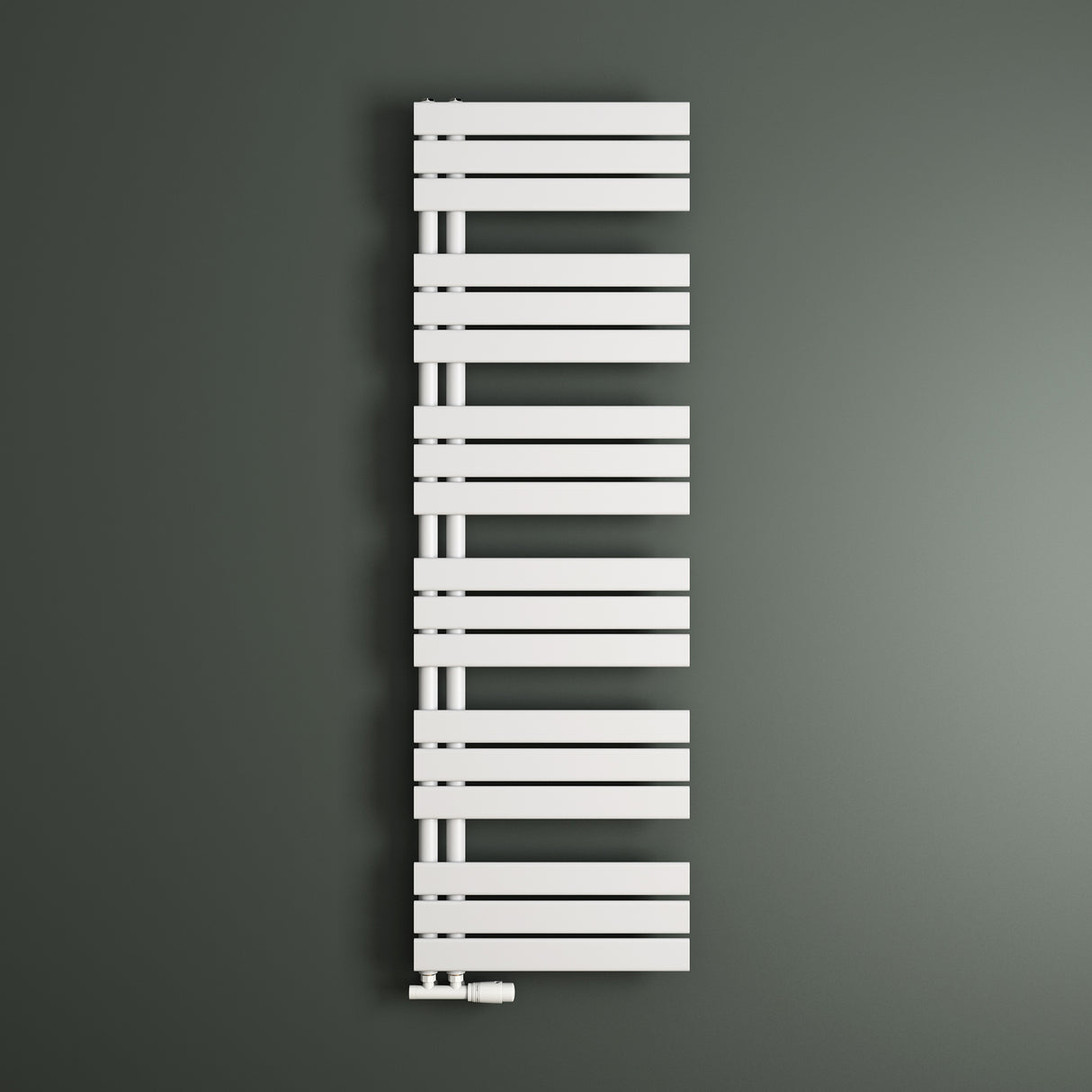 glasvilla Badheizkörper Badheizung Handtuchheizkörper Flach Seitenanschluss Handtuchhalter Handtuchwärmer FN