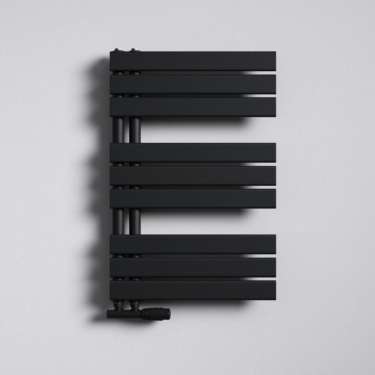 glasvilla Badheizkörper Badheizung Handtuchheizkörper Flach Seitenanschluss Handtuchhalter Handtuchwärmer FN