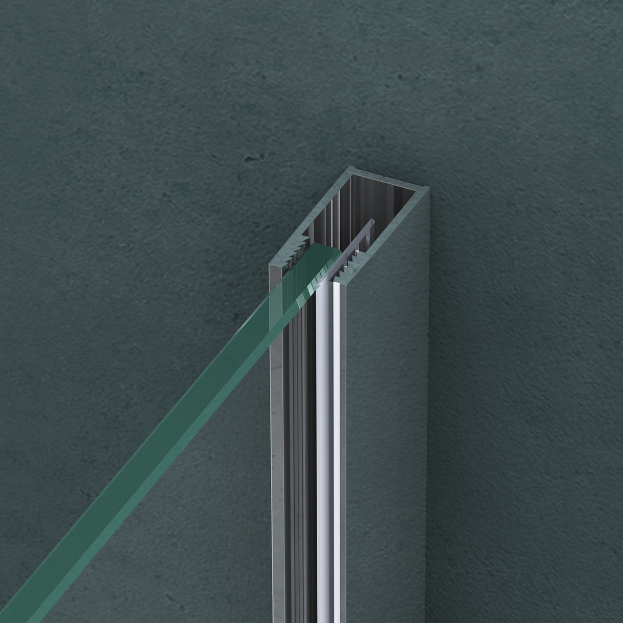 glasvilla Duschkabine Falttür 180° Klappbar & Faltbar Mit Hebe- und Senkmechaniamus Lotus-Effekt NANO Eckeinstieg R27