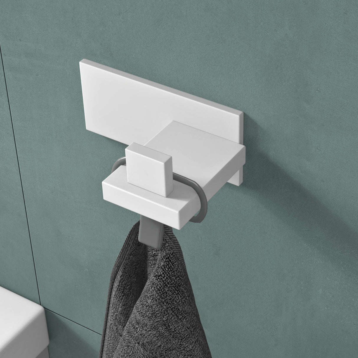 glasvilla Kleiderhaken Wandgarderobe Wandhaken aus Edelstahl Garderobenleiste Garderobenhaken Stalo-06+Stalo-07