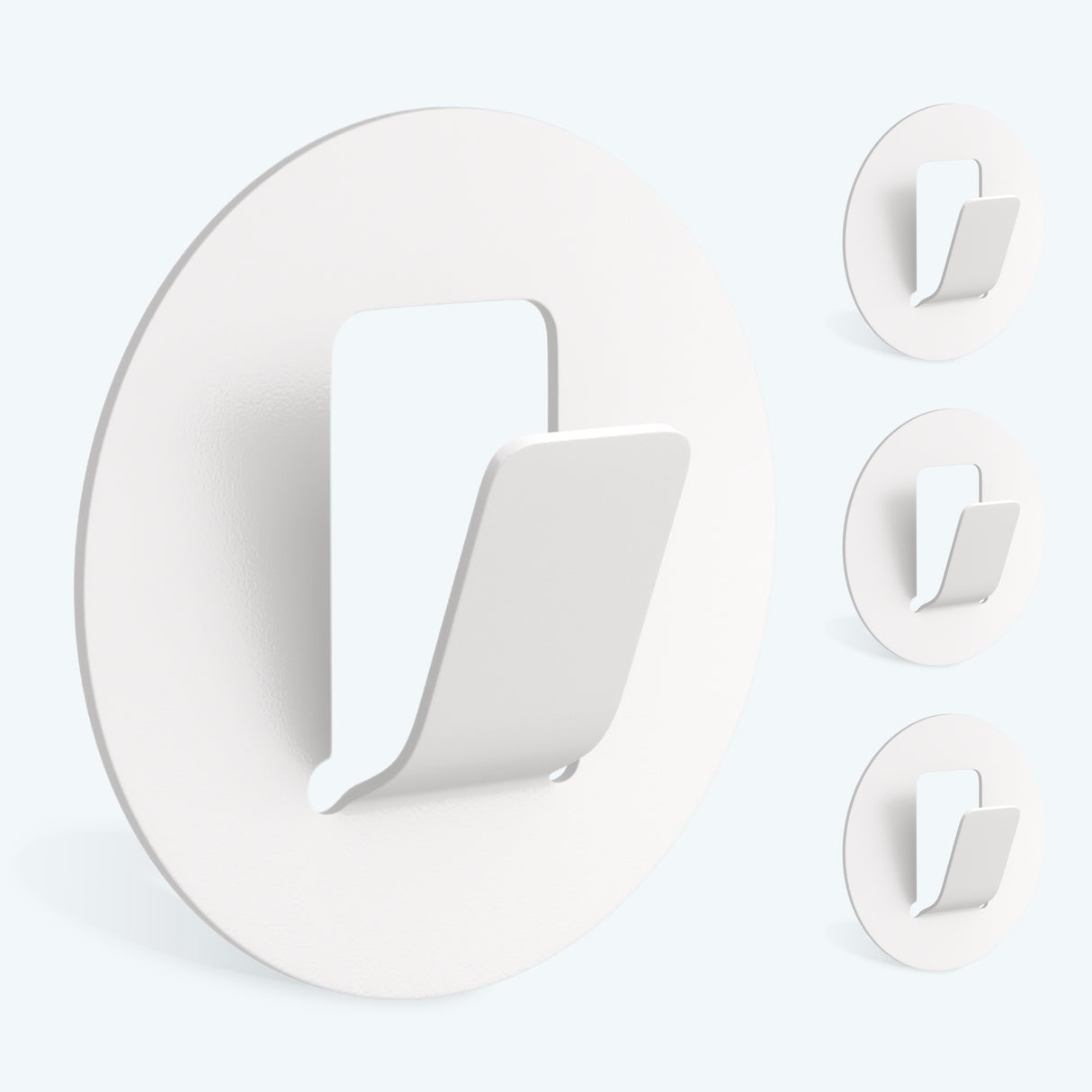 glasvilla Ganci da Parete in Lega di Alluminio, Attaccapanni da Muro 4pcs per Camera da Letto, Ingresso, Cucina, Stalo-16