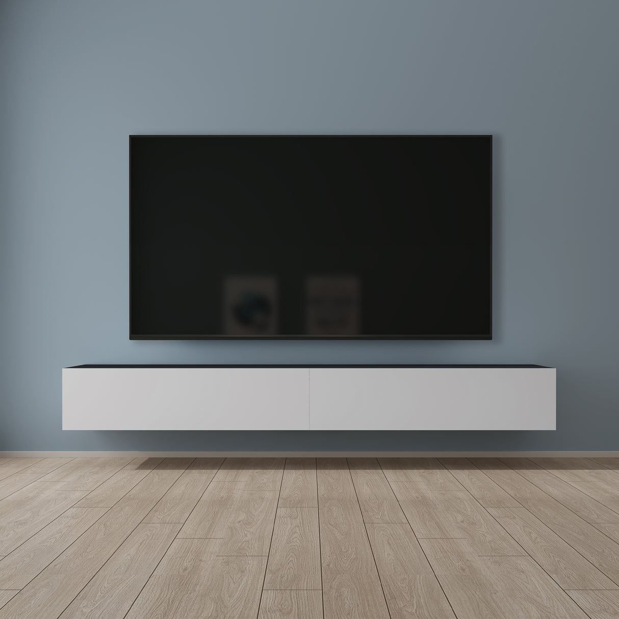 glasvilla Fernsehtisch Fernsehschrank TV Schrank Verdeckter Griff mit Soft-Close Lowboard Hängeschrank für Wohnzimmer Fernsehschrank02
