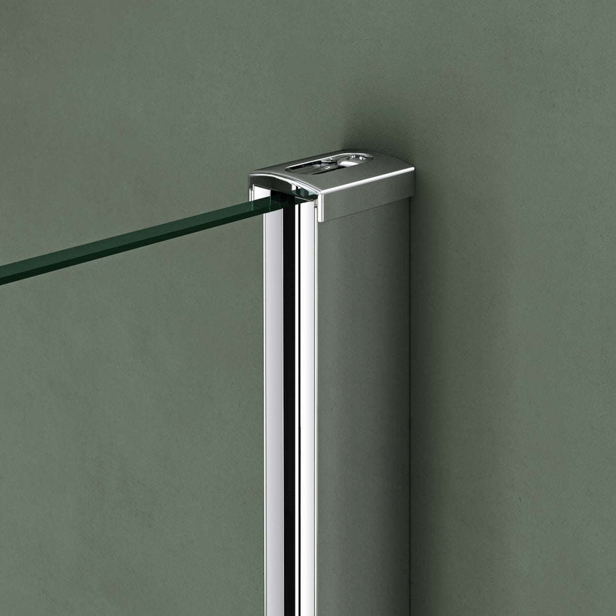 glasvilla Eckeinstieg Duschkabine Duschabtrennung Klarglas 6mm ESG-Sicherheitsglas & Lotuseffekt 2 Pendeltüren R01k