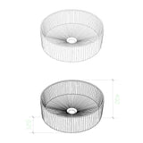 glasvilla Waschbecken Glas Aufsatzwaschbecken Glaswaschbecken Handwaschbecken Rund Waschschale