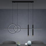 glasvilla Pendelleuchte 100cm LED Hängelampe Linear design 3000K/4000K/6000K Verstellbares Kabel 38W Hängeleuchte für Esszimmer Wohnzimmer Schlafzimmer