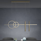 glasvilla Pendelleuchte 100cm LED Hängelampe Linear design 3000K/4000K/6000K Verstellbares Kabel 38W Hängeleuchte für Esszimmer Wohnzimmer Schlafzimmer