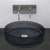 glasvilla Waschbecken Glas Aufsatzwaschbecken Glaswaschbecken Handwaschbecken Rund Waschschale