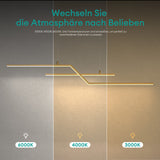 glasvilla Pendelleuchte LED Hängelampe Verstellbares Kabel Hängeleuchte für Esszimmer Wohnzimmer Schlafzimmer