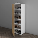 glasvilla Schuhschrank Schuhkommode mit 3 Schränken BTH: 45x36x120 cm Schuhregal Möbel Schuhschrank02