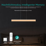 glasvilla Pendelleuchte LED Hängelampe Dimmbar mit Fernbedienung Verstellbares Kabel Hängeleuchte für Esszimmer Wohnzimmer Schlafzimmer